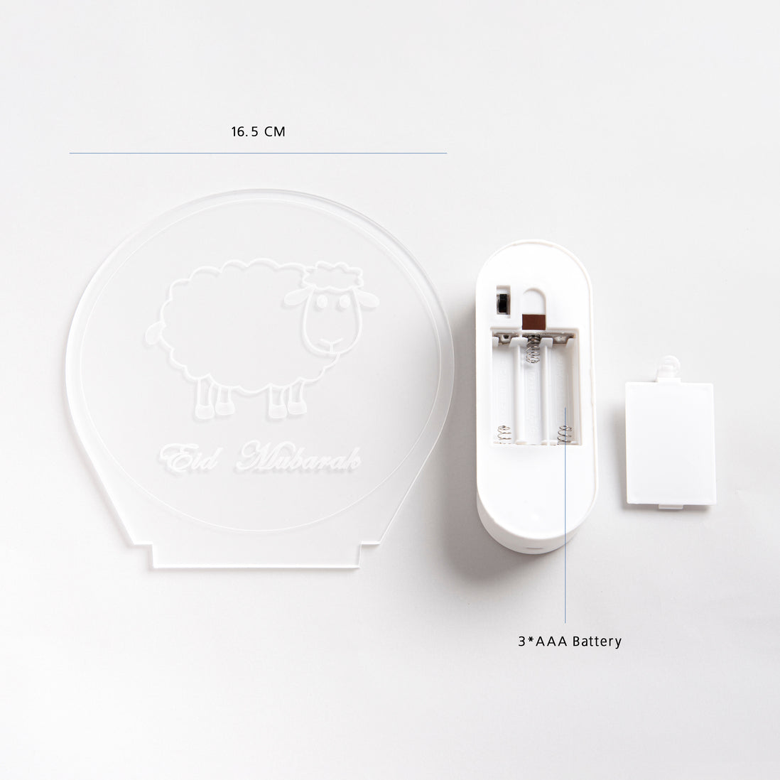 زينة مضيئة - خروف العيد في دائرة