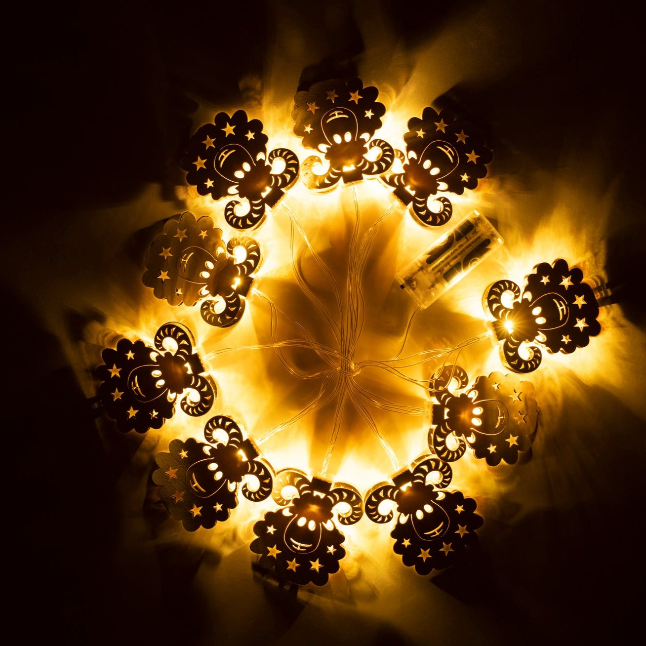 سلسلة أضواء خرفان LED - اصنعها بنفسك