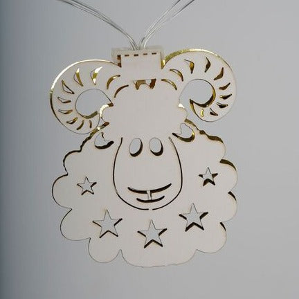 سلسلة أضواء خرفان LED - اصنعها بنفسك