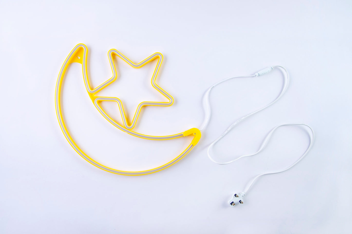 ضوء هلال ونجمة - وسط