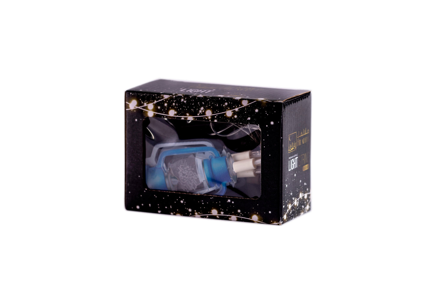 زينة أضواء رمضان بتصميم الفوانيس الأكريليكية