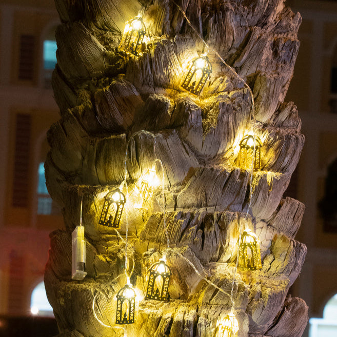 سلسلة أضواء فوانيس رمضان