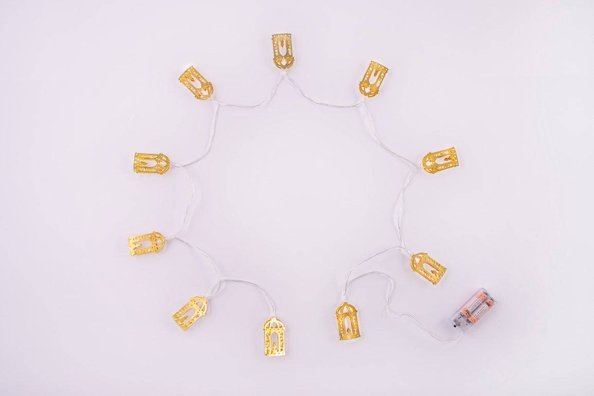 سلسلة أضواء فوانيس رمضان