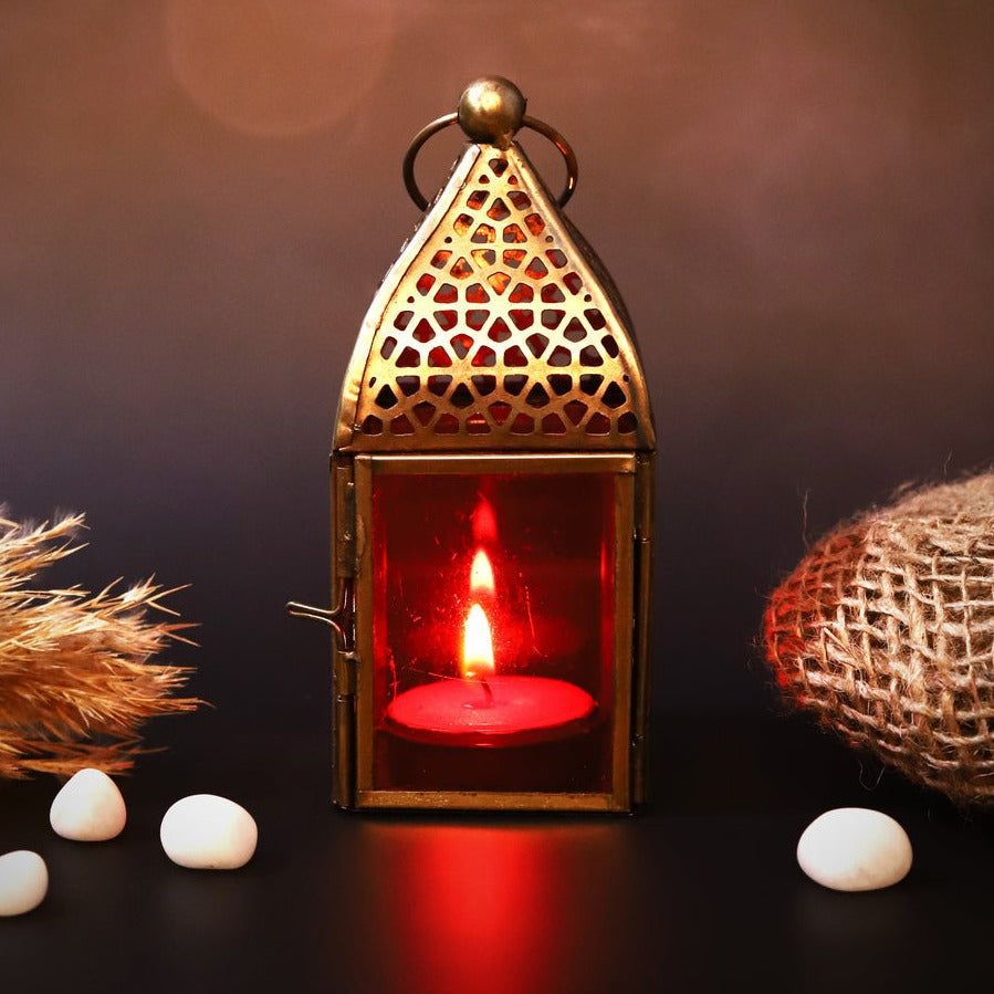 فانوس يدوي أصلي، حجم صغير، باللون البنفسجي