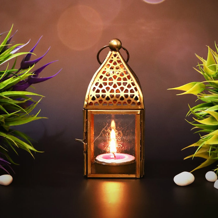 فانوس يدوي أصلي، حجم صغير، باللون البنفسجي