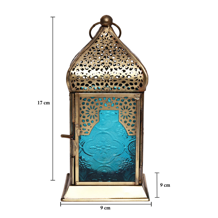 فانوس يدوي أصلي، حجم صغير، بزجاج شفاف