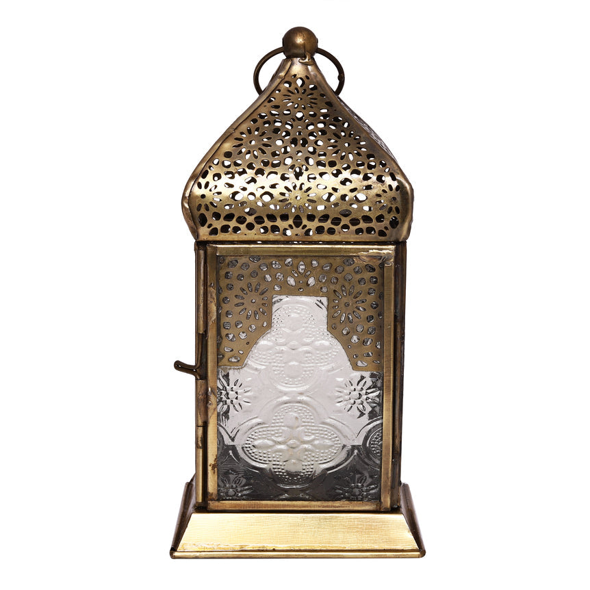 فانوس يدوي أصلي، حجم صغير، بزجاج شفاف