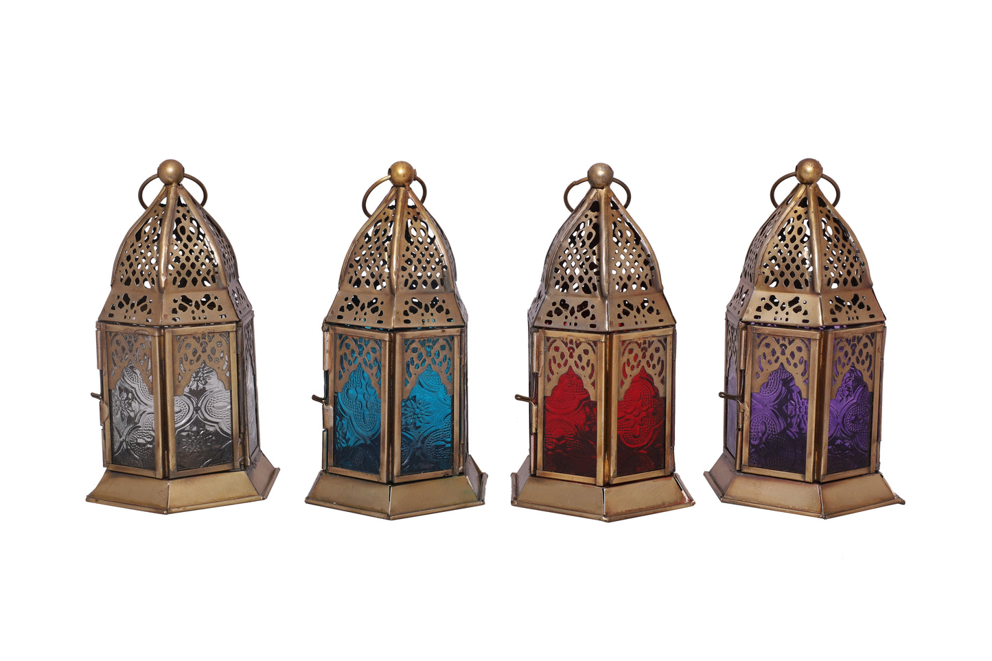 فانوس يدوي أصلي، حجم صغير، باللون البنفسجي