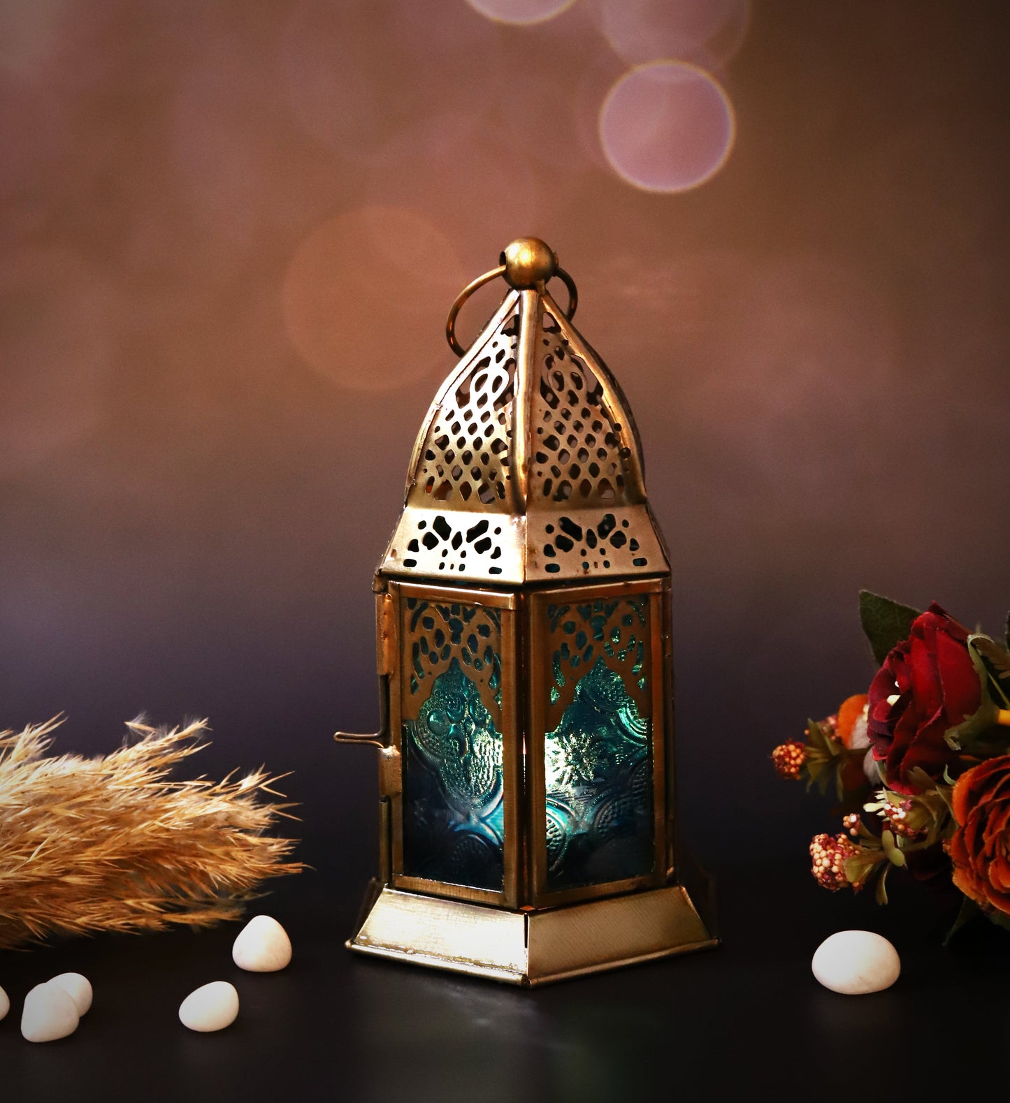 فانوس يدوي أصلي، حجم صغير، باللون البنفسجي