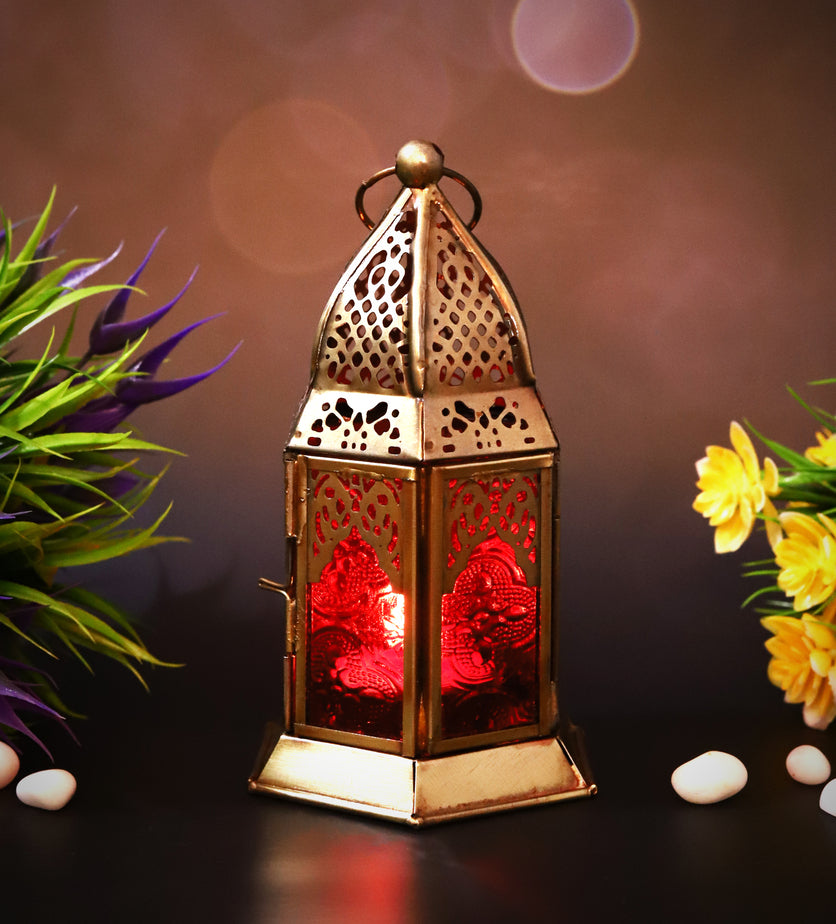 فانوس يدوي أصلي، حجم صغير، باللون البنفسجي