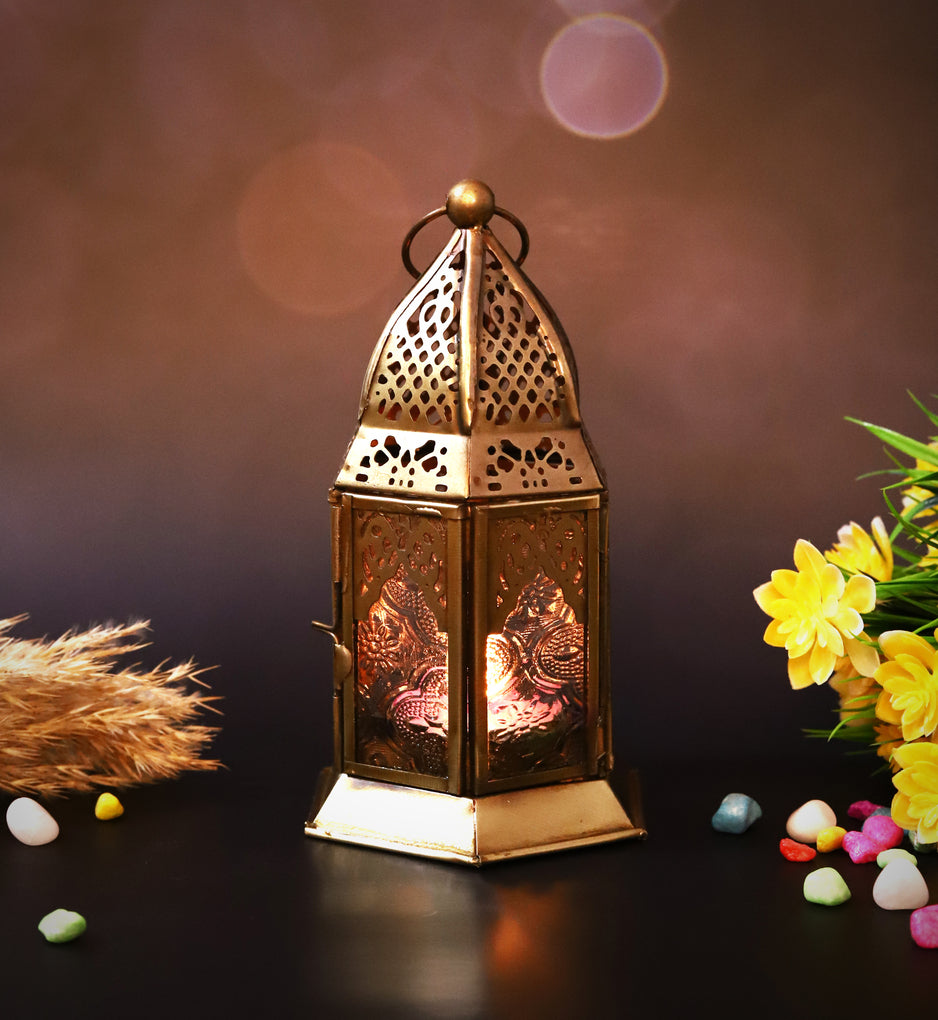 فانوس يدوي أصلي، حجم صغير، باللون البنفسجي