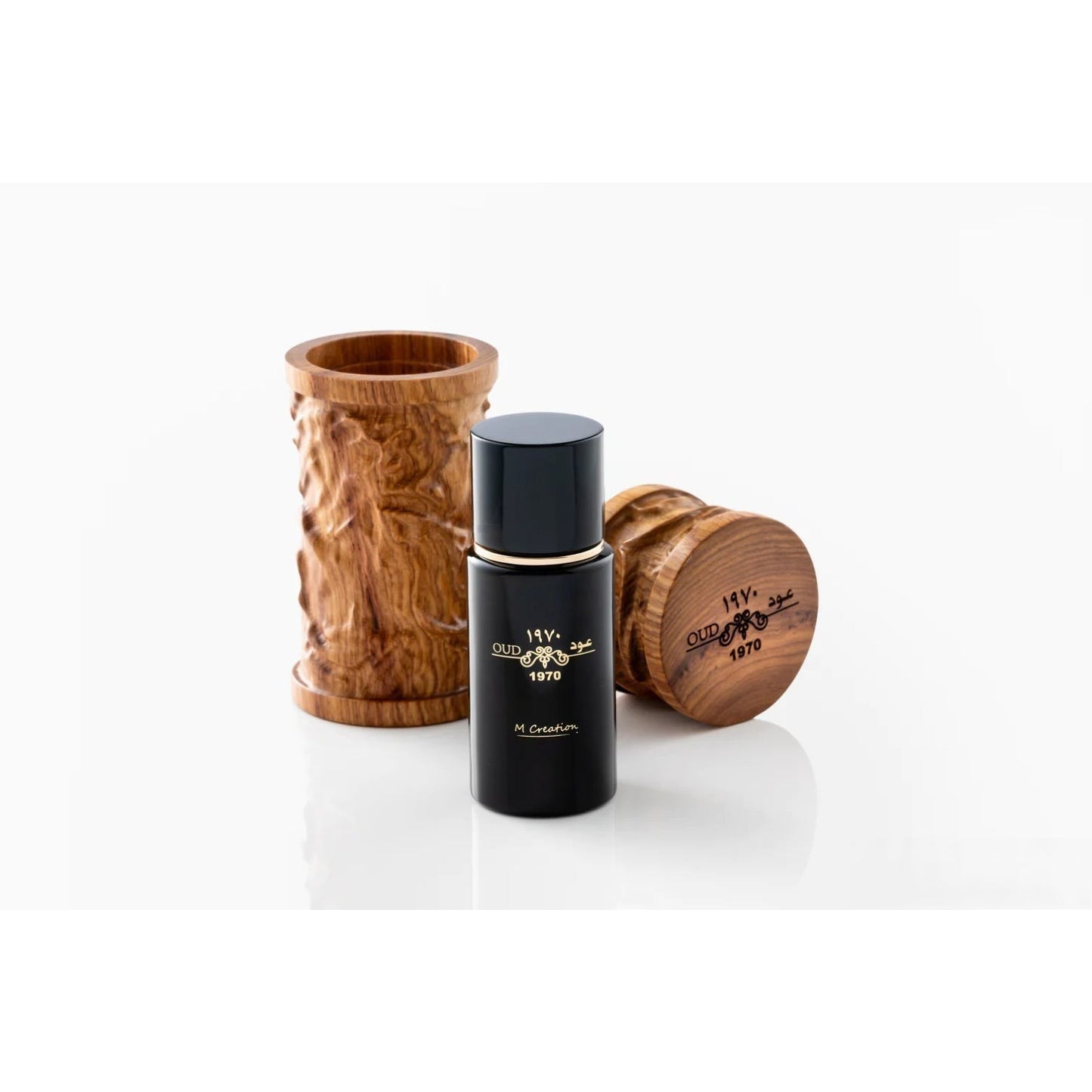 عطر عود 1970 بعلبة هدايا خشبية