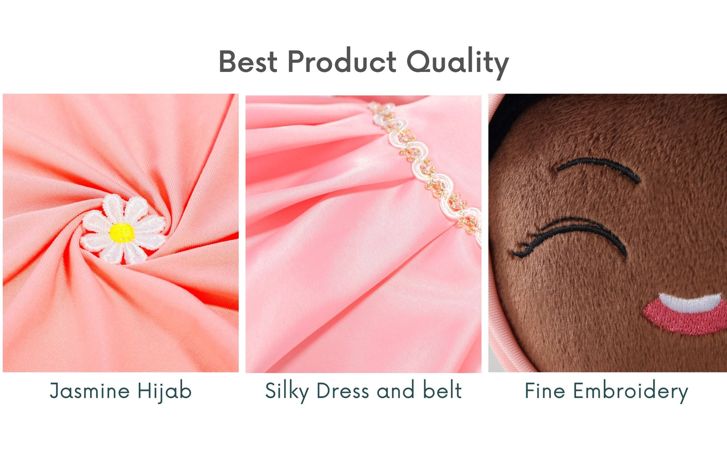 دمية الأطفال الناطقة بالقرآن - بشرة داكنة