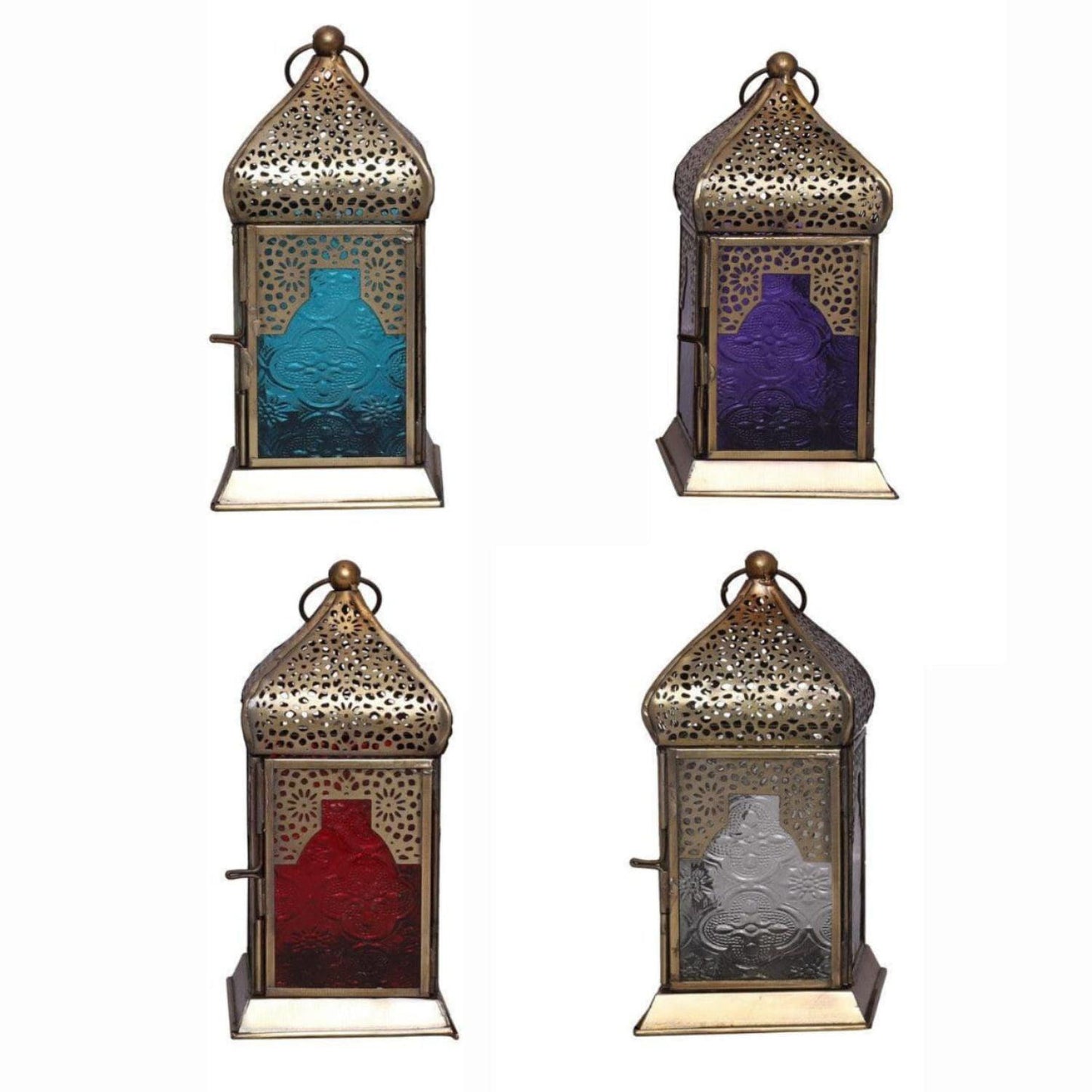 فانوس يدوي أصلي، حجم صغير، بزجاج شفاف