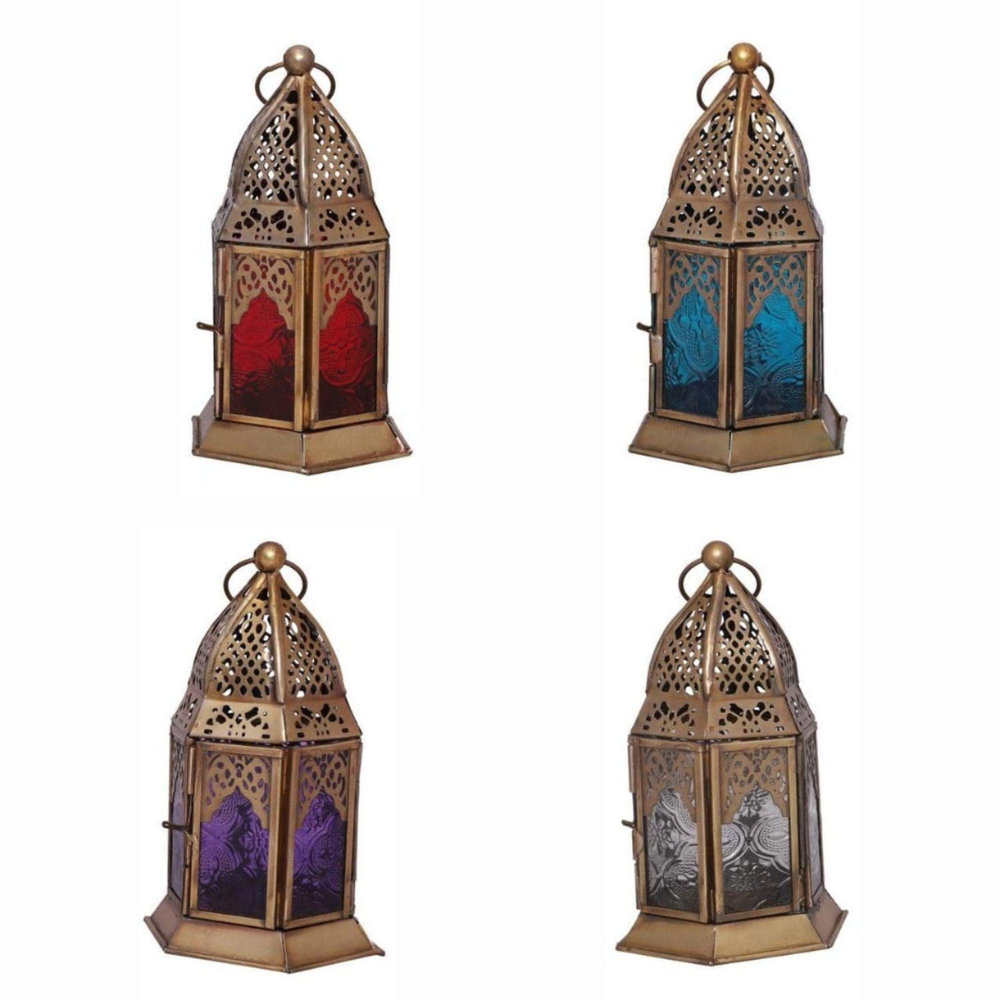 فانوس يدوي أصلي، حجم صغير، باللون البنفسجي