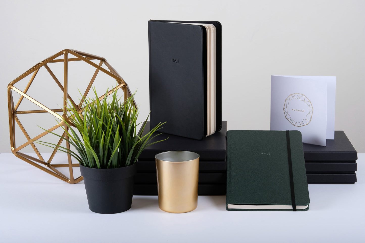 مخطط ومفكرة الحج - مصنوع من الجلد المعاد تدويره