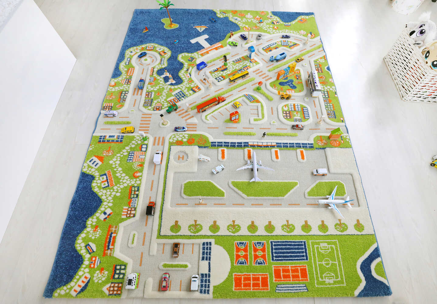 IVI 3D Carpet Mini City Design