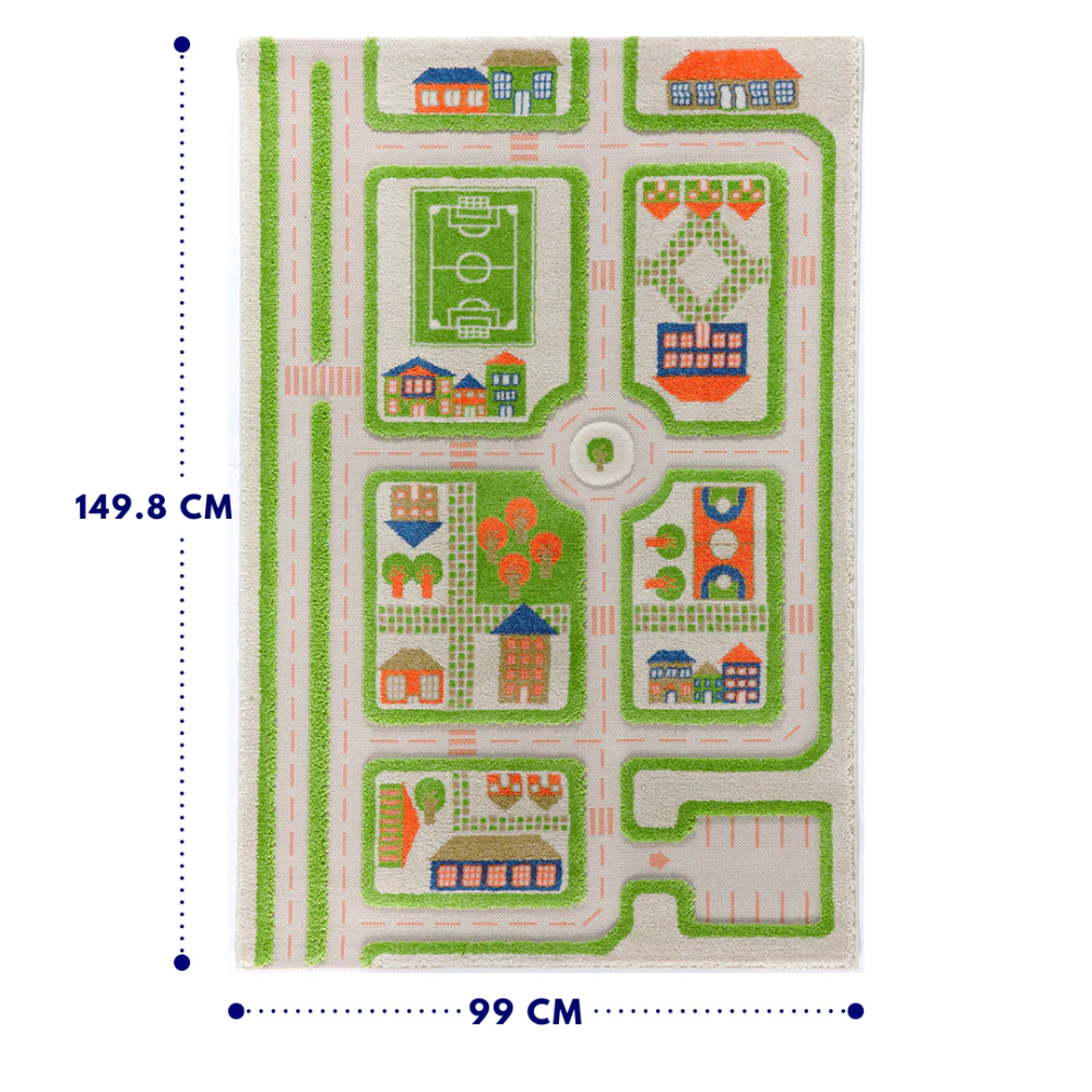 IVI 3D Carpet Traffic Green Design
