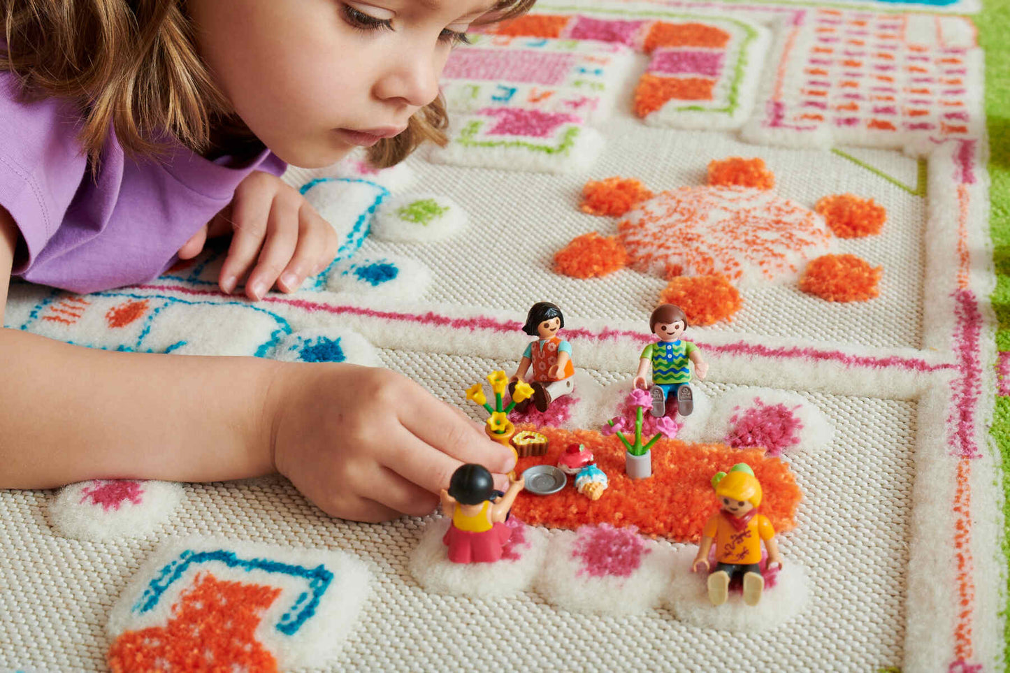 IVI 3D Play Carpet, Beach Playhouse design - Medium Size