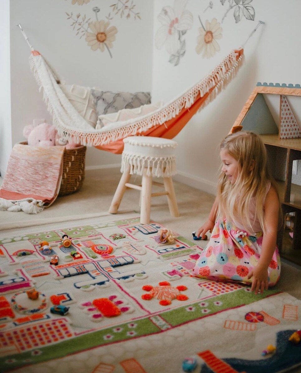 IVI 3D Play Carpet, Beach Playhouse design - Medium Size