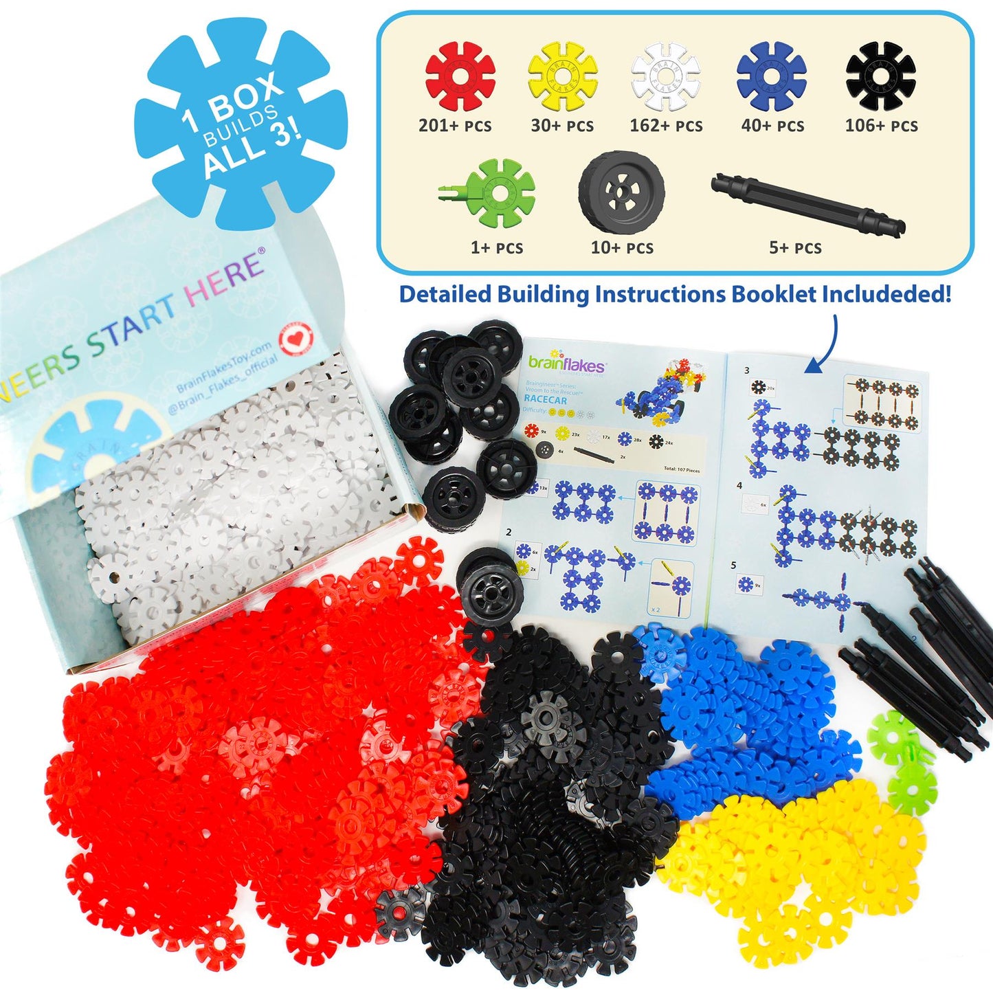 Brain Flakes 580 Pcs Braingineer Kit