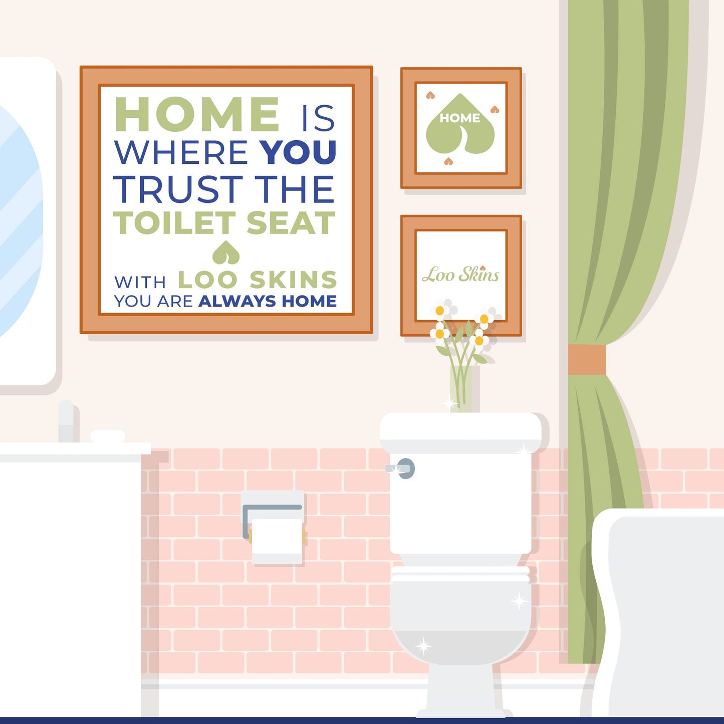 أغطية المرحاض - غطاء المقعد والوعاء (عبوة من 5)