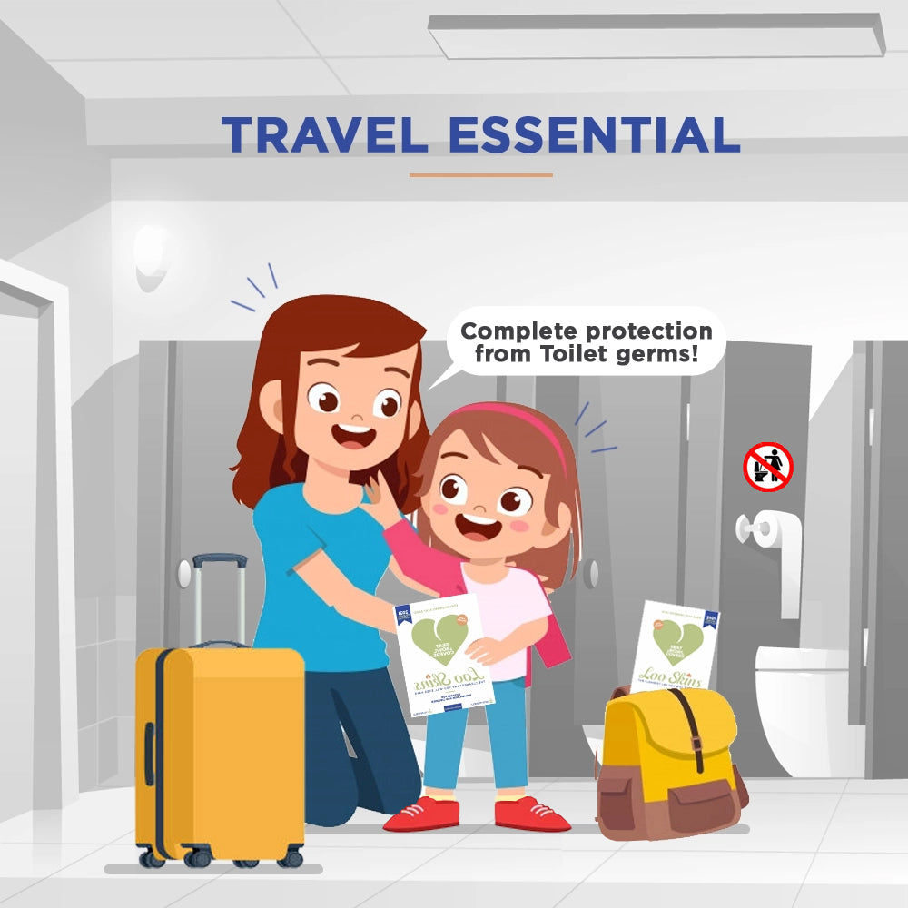 أغطية المرحاض - غطاء المقعد والوعاء (عبوة من 5)