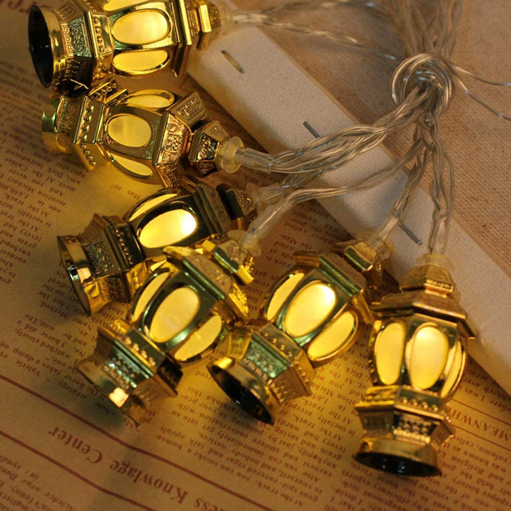 
                      
                        Ramadan Golden Lantern Light String
                      
                    