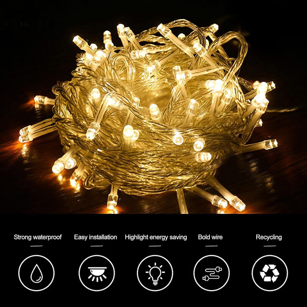 
                      
                        Curtain Light String - 5 m x 0.7 m
                      
                    