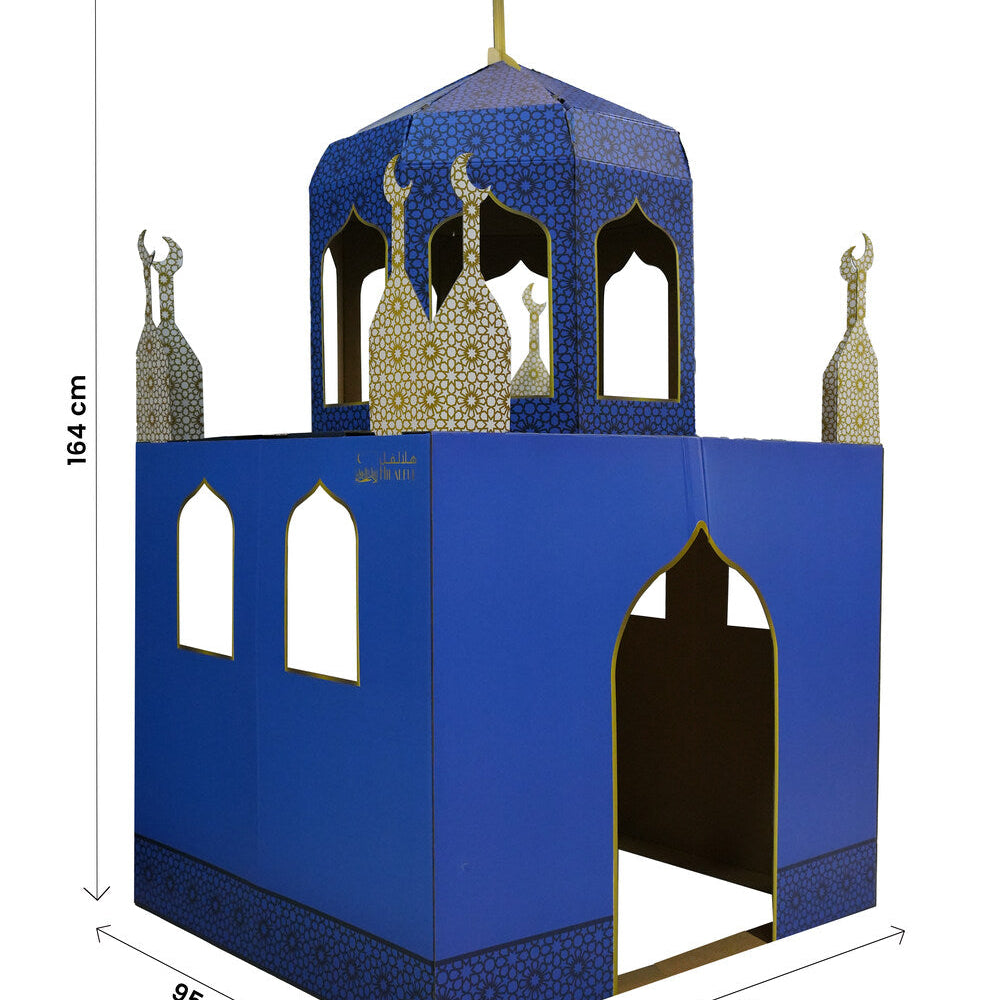 
                      
                        Charming Blue Cardboard Playmosque
                      
                    