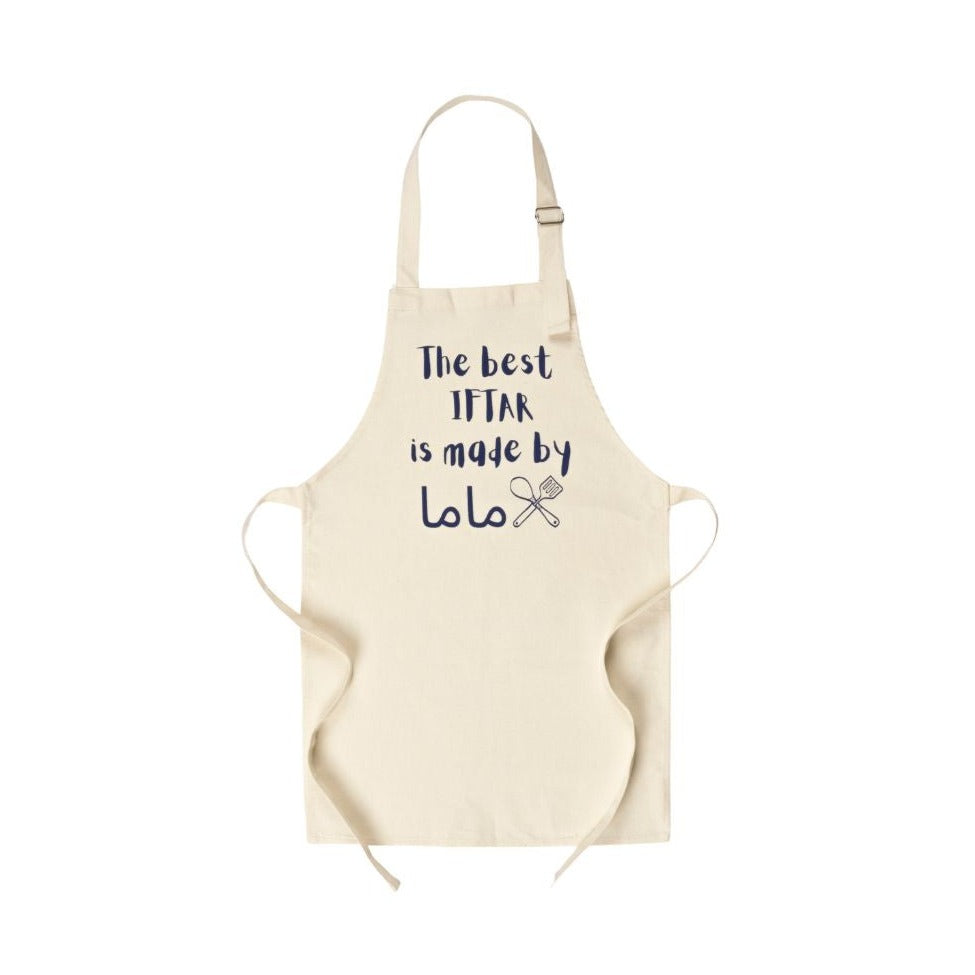 
                      
                        The Best Iftar is made by Mama - Children Apron
                      
                    