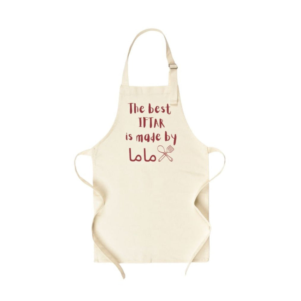 
                      
                        The Best Iftar is made by Mama - Children Apron
                      
                    