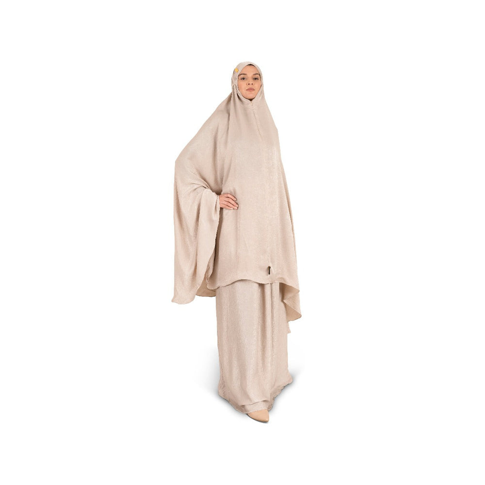 
                      
                        Prayer Dress - Muslim Queen 2 piece set - Adult - Pink Ash Color
                      
                    