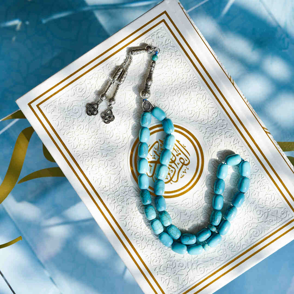 
                      
                        Muslim Prayer beads - Turquoise
                      
                    