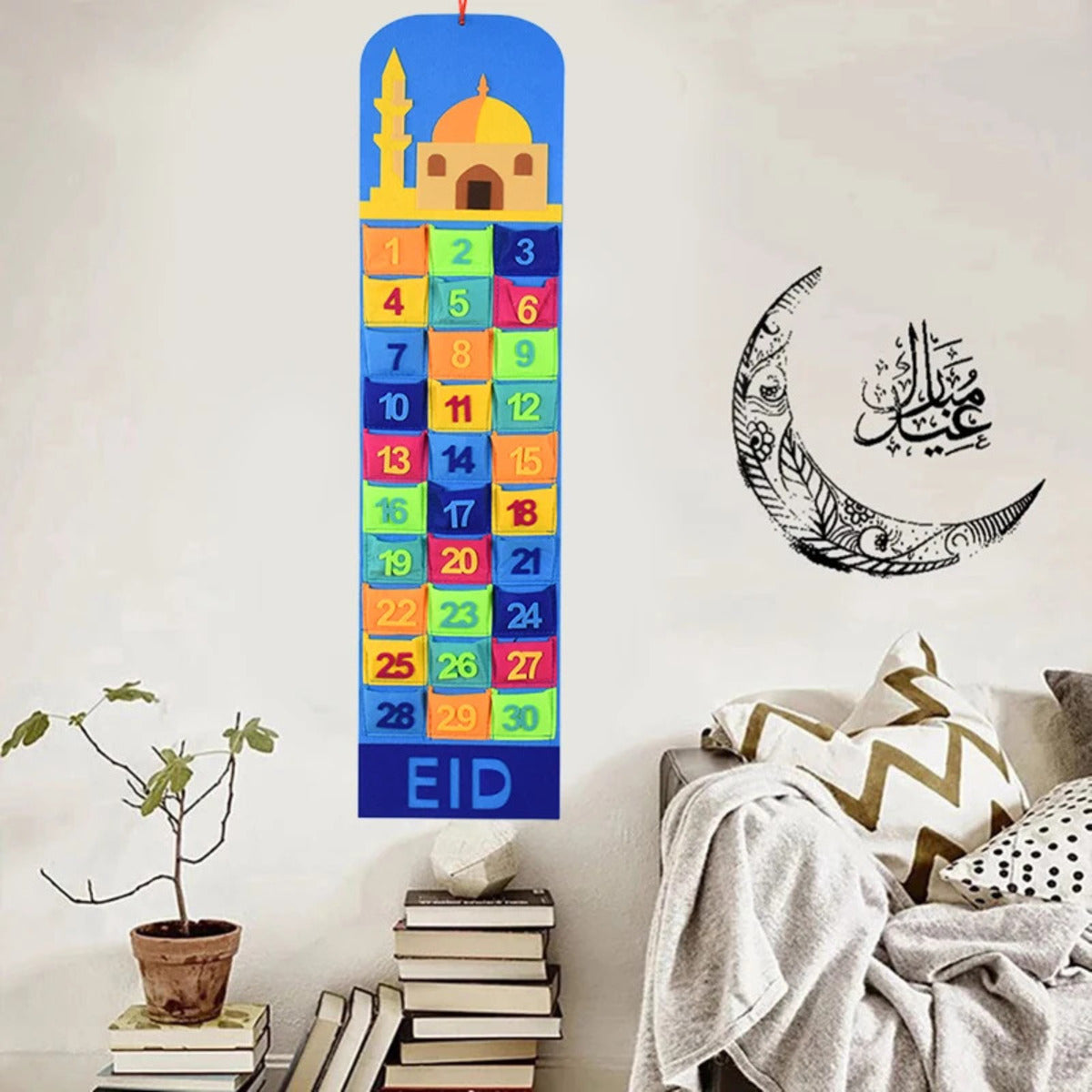 Ramadan Children's Countdown Calendar - Felt