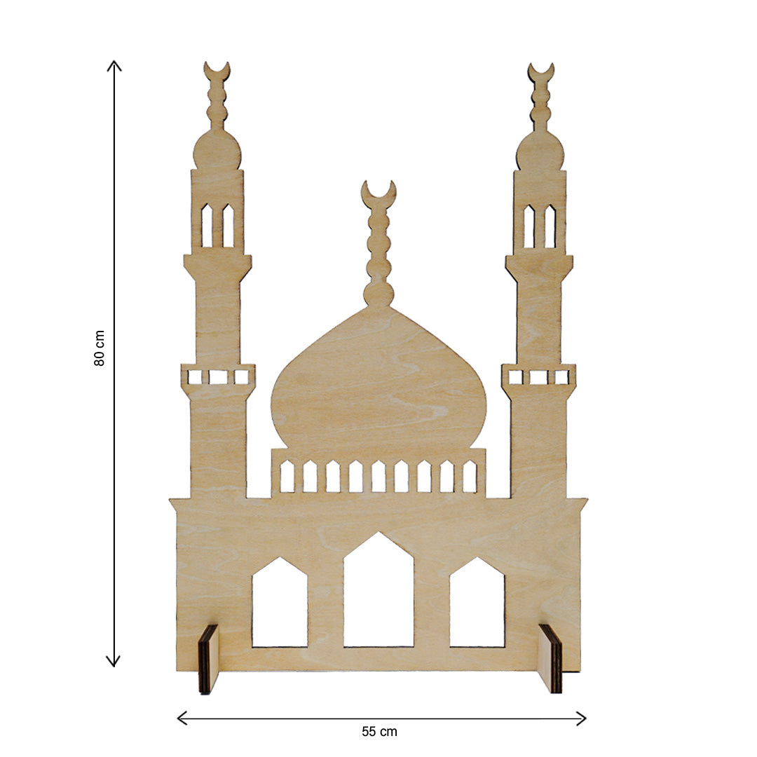 عرض مسجد خشبي قائم (L)