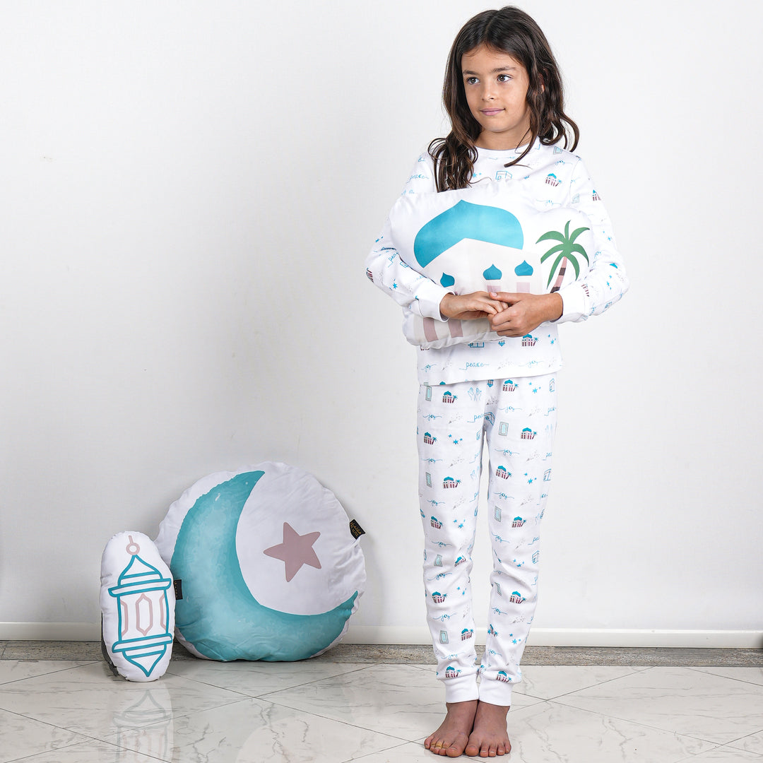 HilalFul Theme Children's PJ (2-4 Y) - 100% Organic Cotton