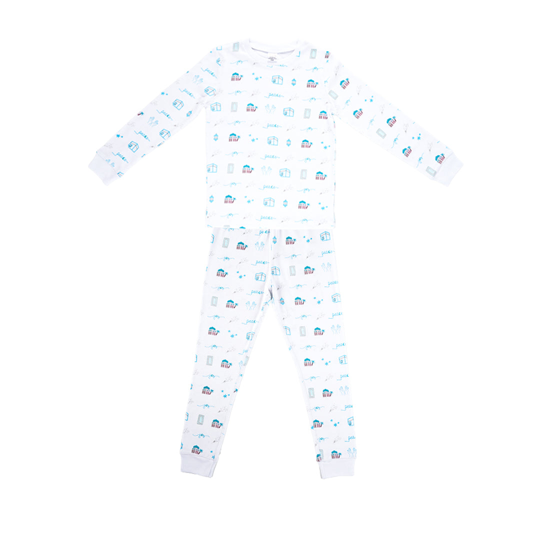 HilalFul Theme Children's PJ (8-10 Y) - 100% Organic Cotton