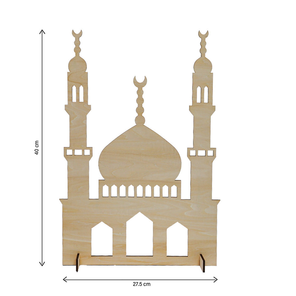 
                      
                        Wooden Mosque Standing Display (S)
                      
                    