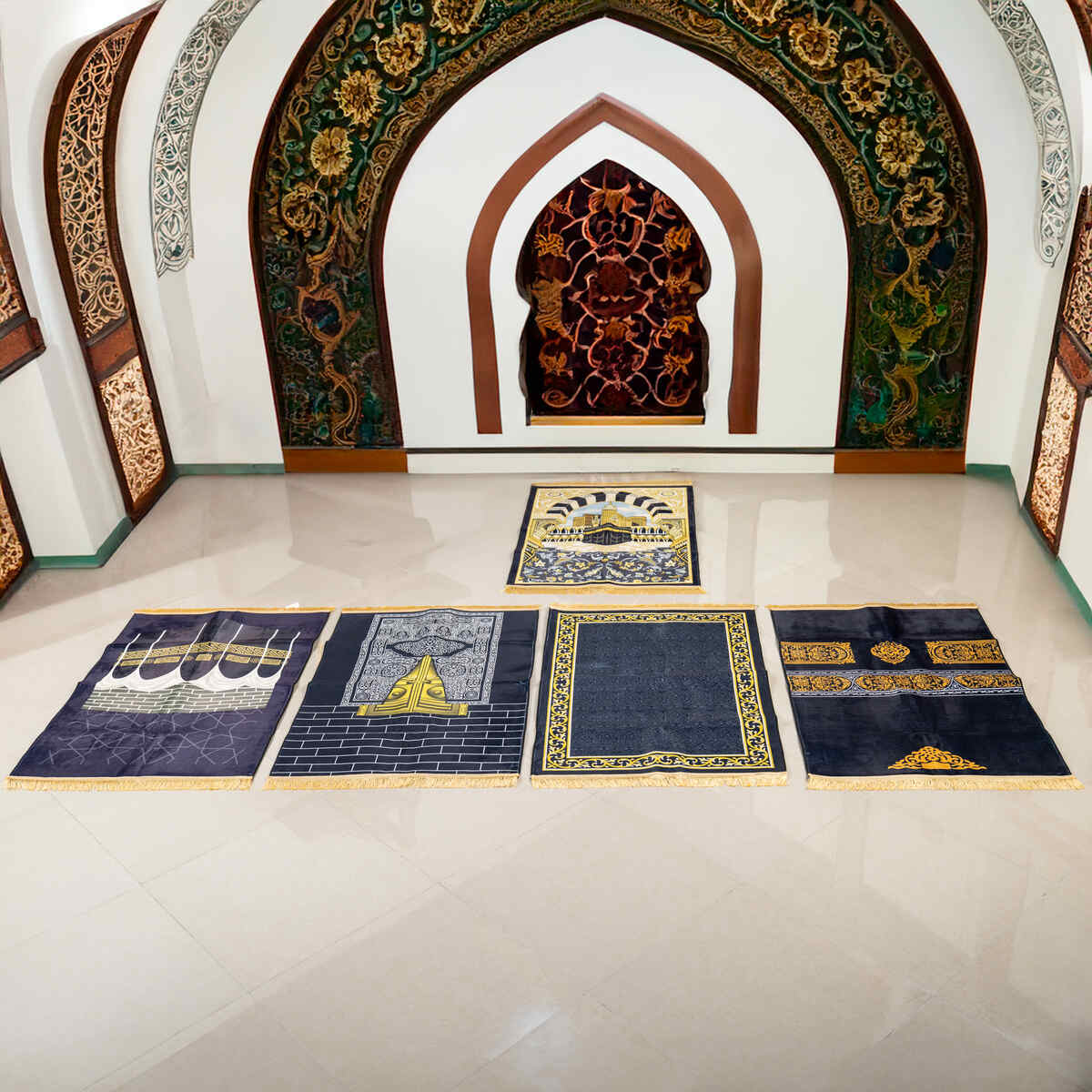 Islamic Art Kaaba Prayer Mat