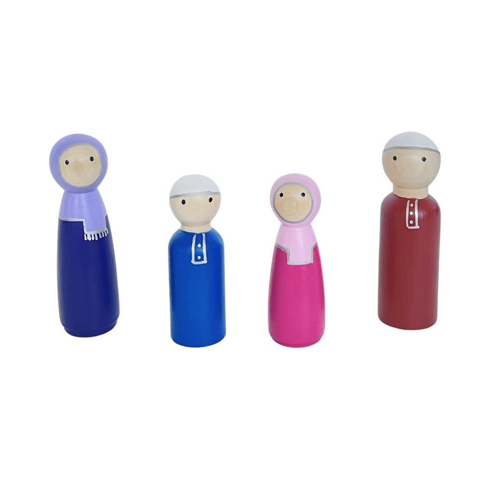 
                      
                        Wooden Toys - Muslim Family
                      
                    