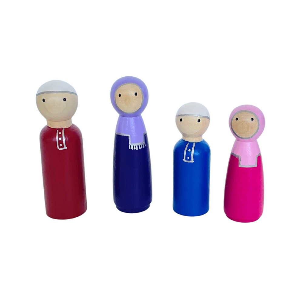 
                      
                        Wooden Toys - Muslim Family
                      
                    