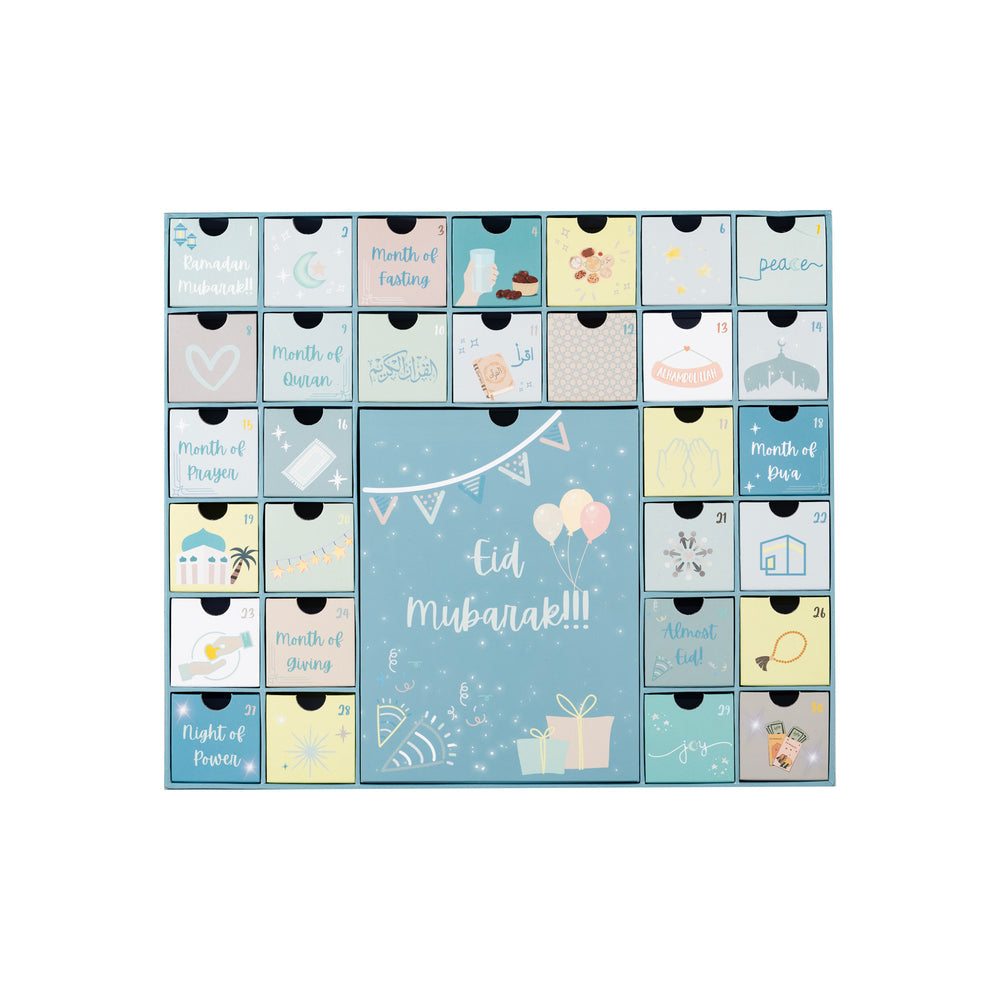 Ramadan HilalFul Theme Calendar Box - English