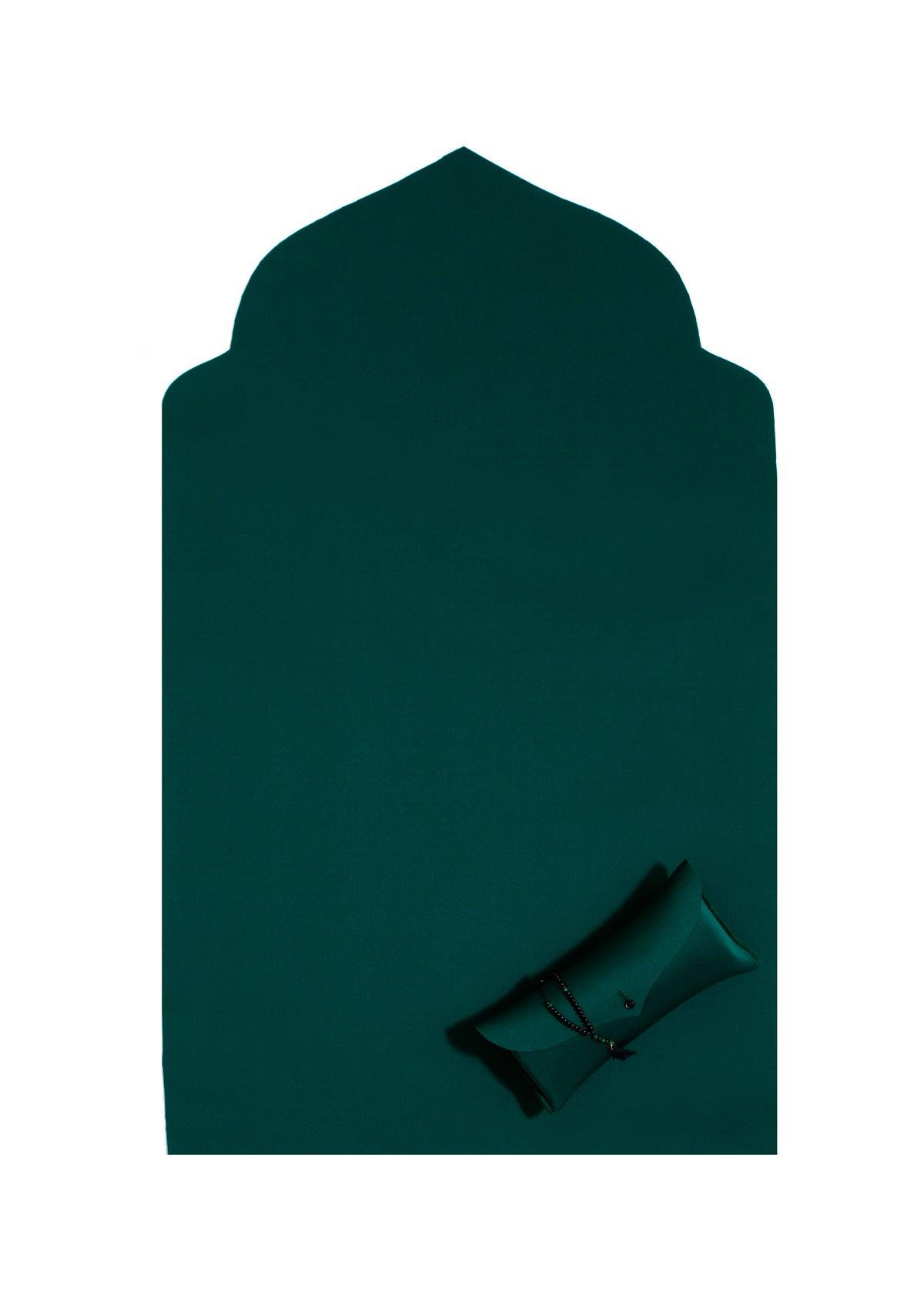 Pocket Prayer Mat, Green - Istikhaara - Hilalful