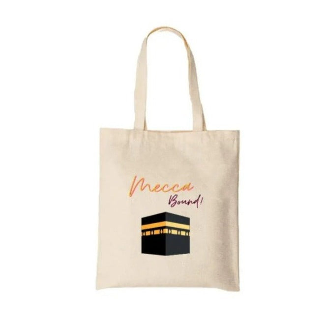 
                      
                        Mecca bound Tote Bag - English/Arabic
                      
                    