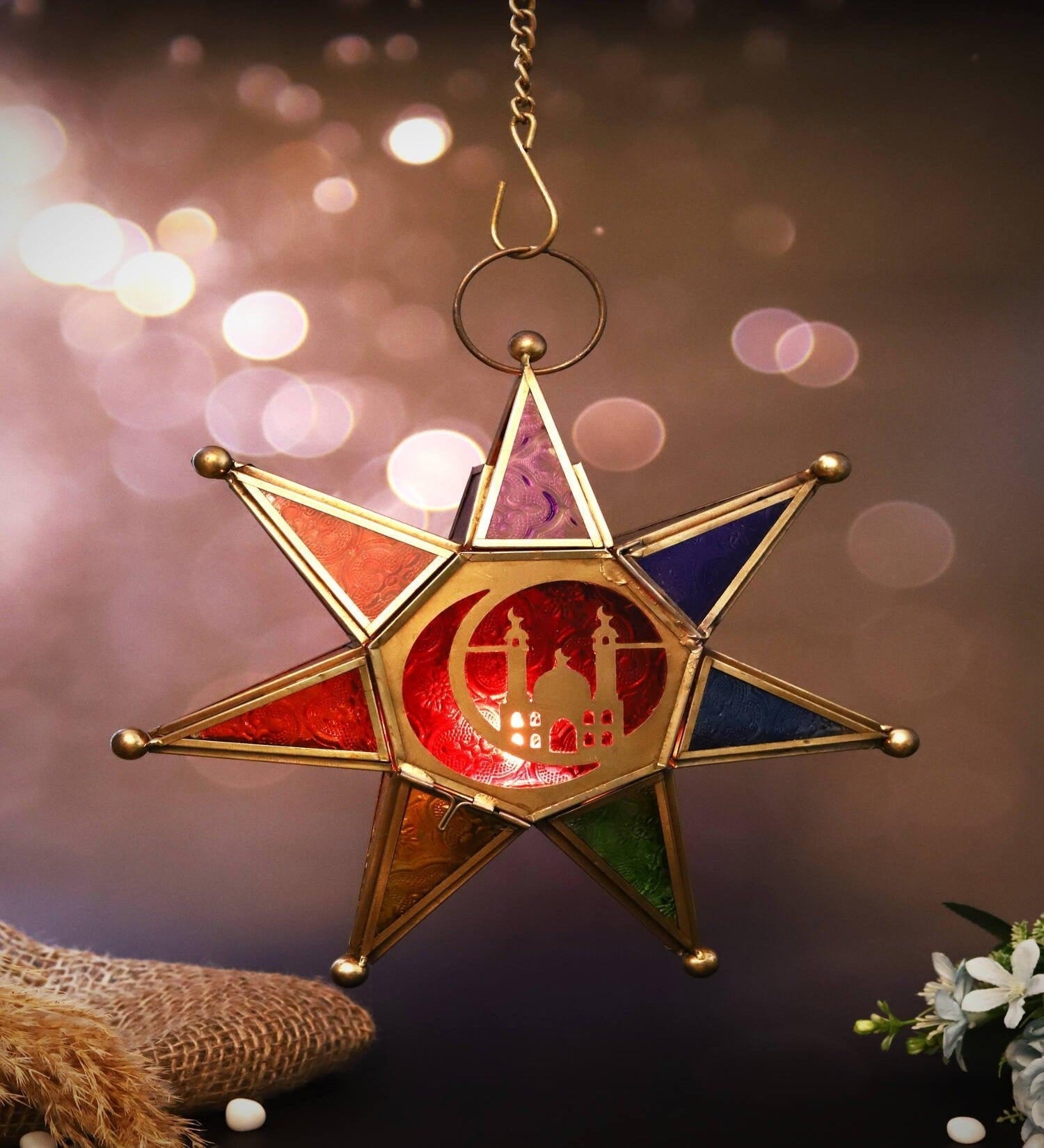 Authentic Handmade Hanging Star