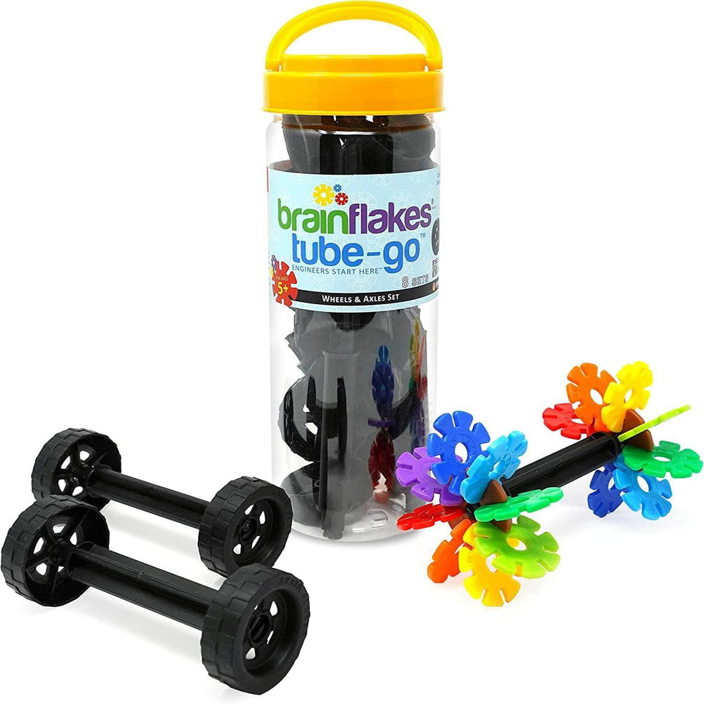 
                      
                        Brain Flakes Tube-Go - Wheels & Axles (8 Sets)
                      
                    