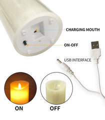 Candle USB Chargeable - Hilalful