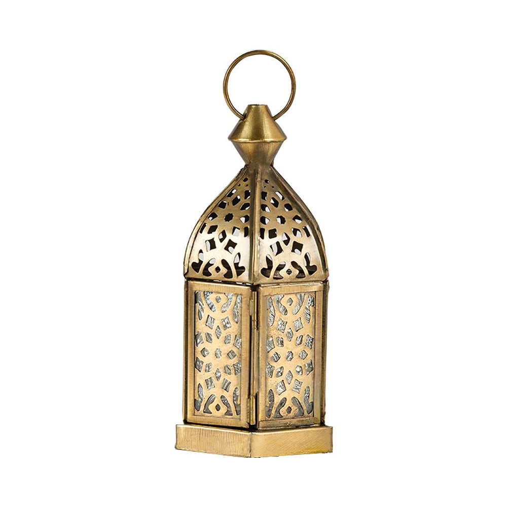 
                      
                        Classic Mini Brass Antique Lantern - Clear Glass
                      
                    