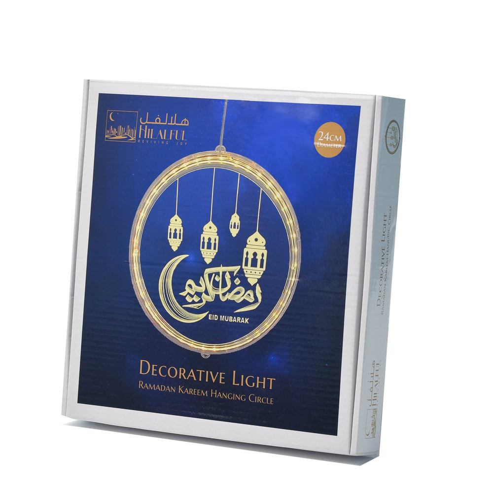 
                      
                        دائرة LED "رمضان كريم" المضيئة المعلقة
                      
                    